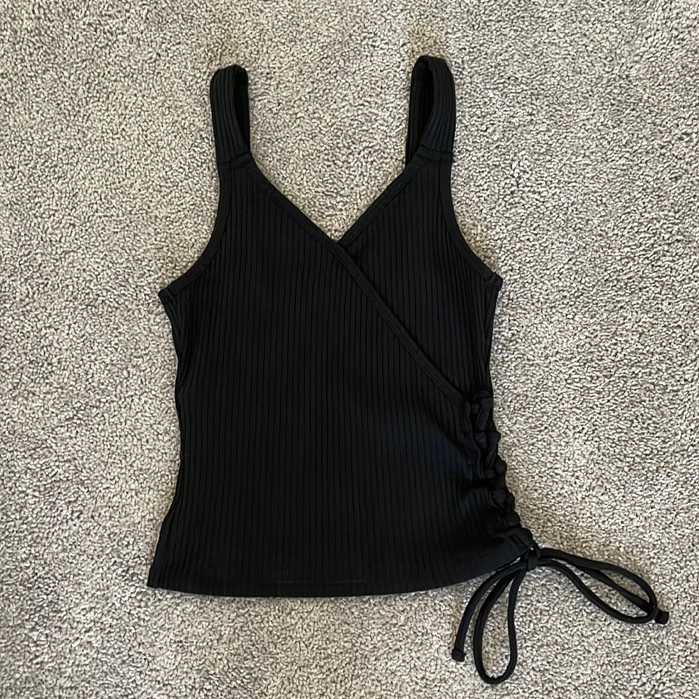 Hollister black tank top
